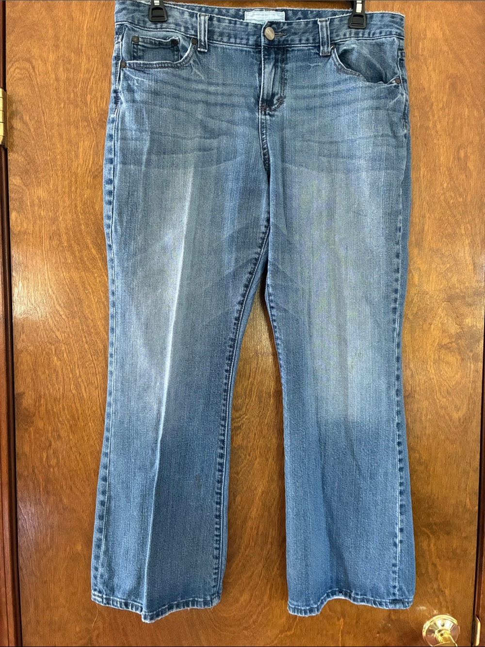 Maurices Junior Light Blue Taylor Boot Flare Jeans Size13/14 Short
